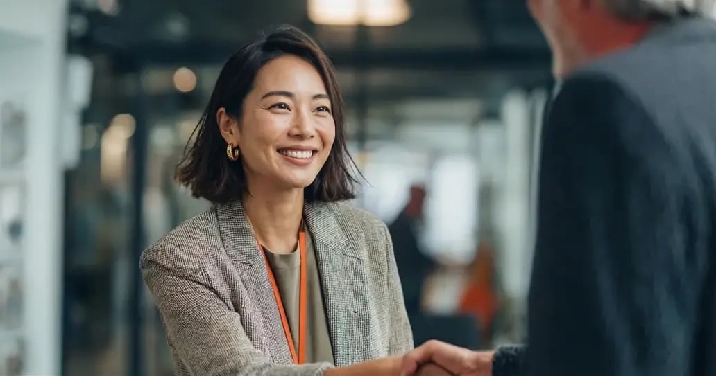 make the asian lady realistic by fixing her eyes and moth and earings